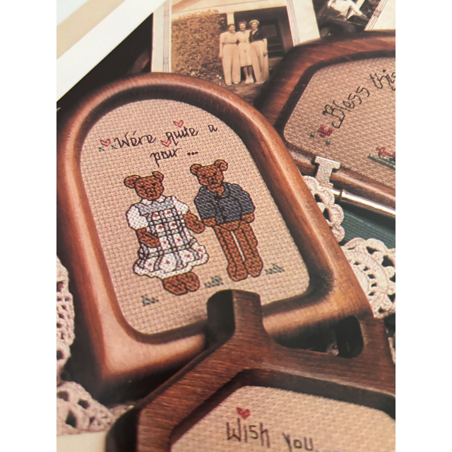 For The Love Of Cross Stitch Magazine January 1989 Country Sampler Patterns Cat
