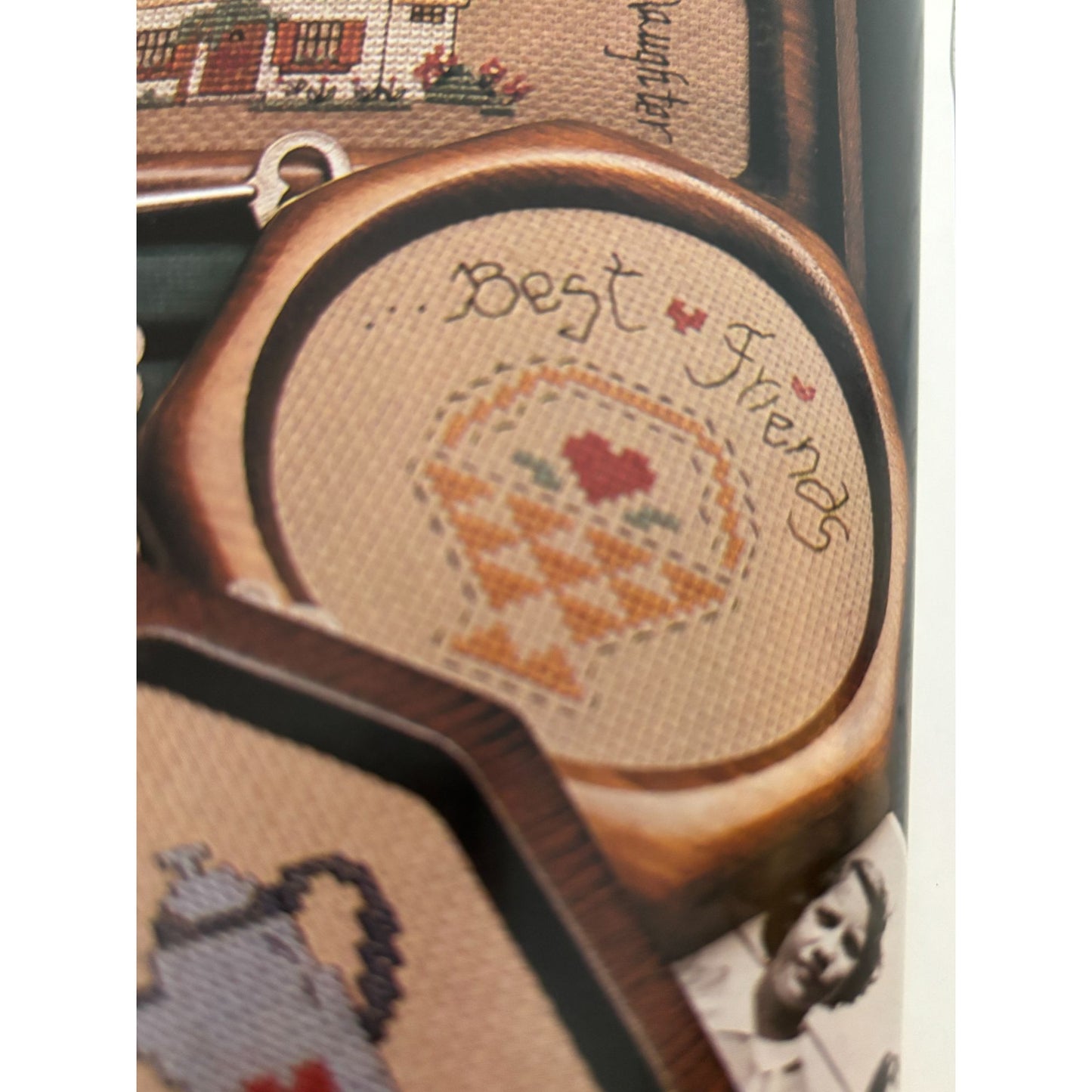 For The Love Of Cross Stitch Magazine January 1989 Country Sampler Patterns Cat
