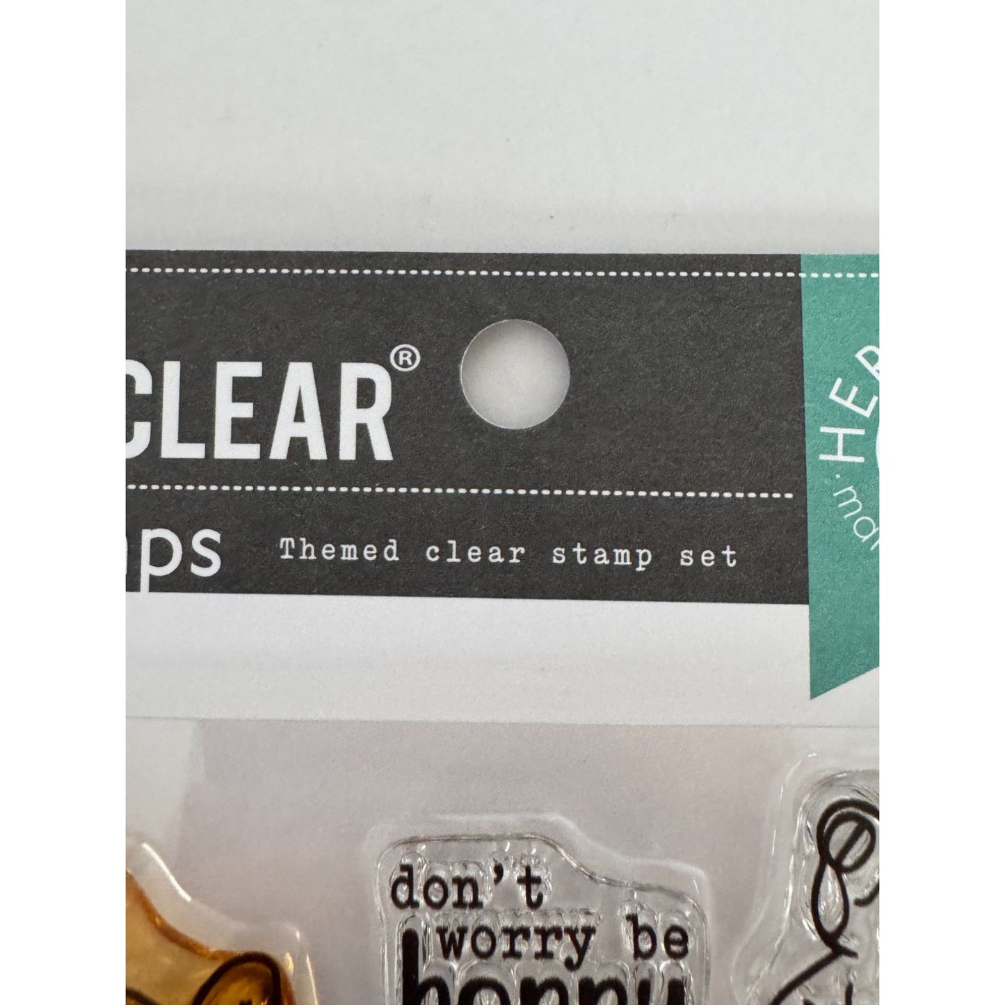 Hero Arts Clear Stamp Set Hoppy Day Frog Funny Pun Toadally Birthday Card Making