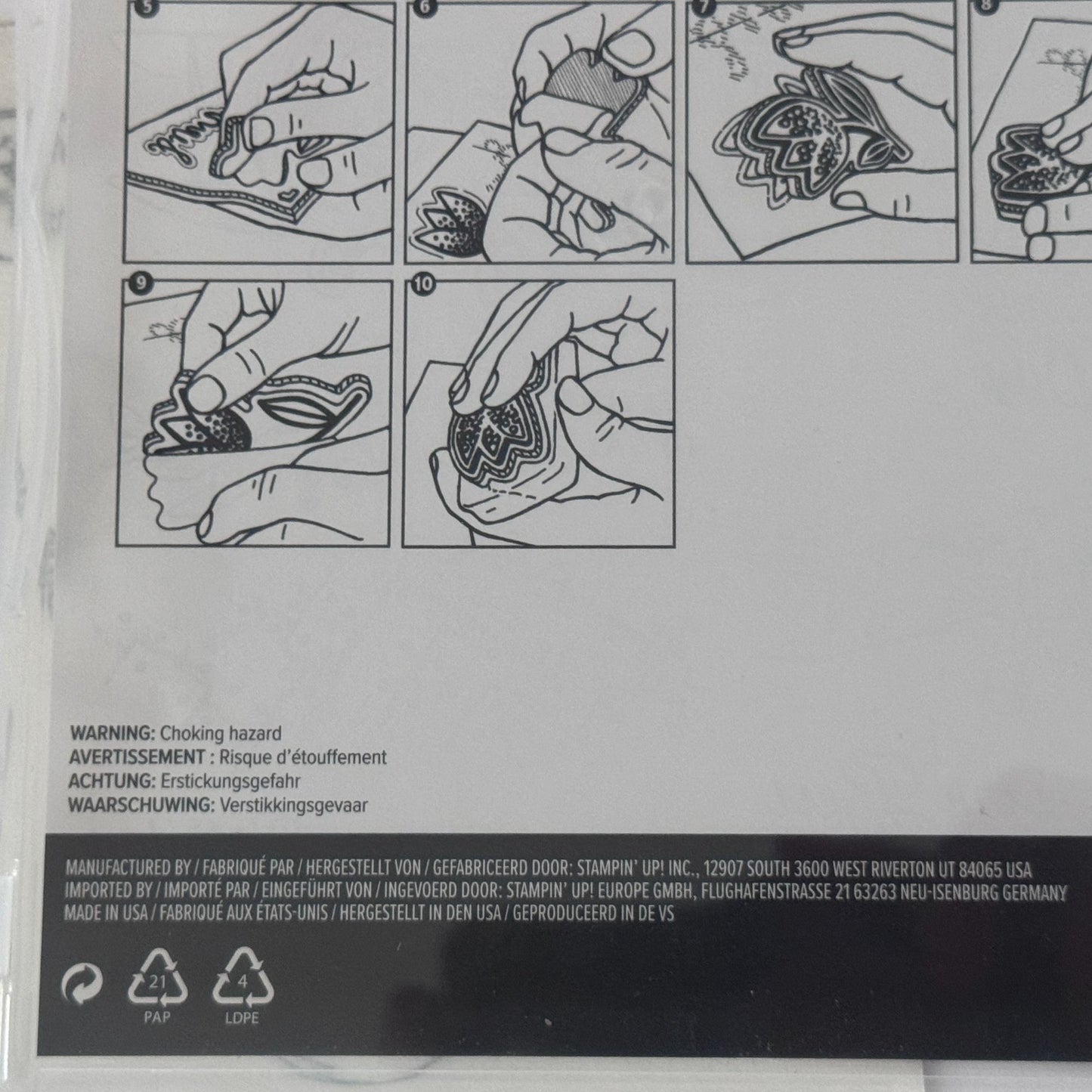Stampin Up Adventurous Sky Cling Stamp Set Airplane Father's Day Card Making Pun