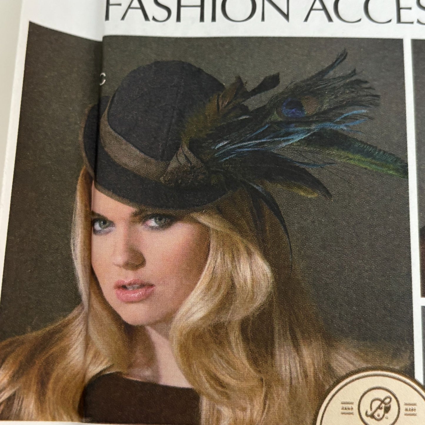 McCalls Sewing Pattern M7335 Steampunk Goggles Victorian Hat Costume Forme Millinery Uncut