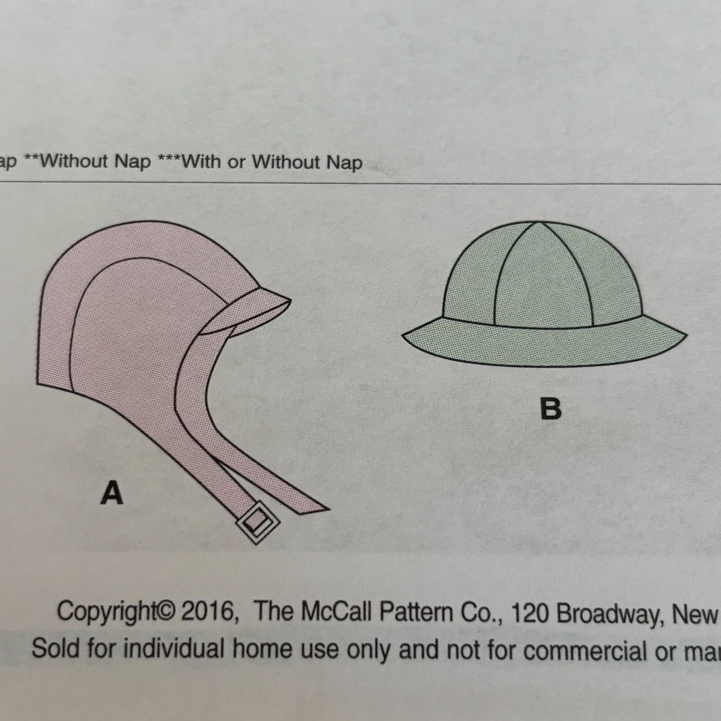 McCalls Sewing Pattern M7335 Steampunk Goggles Victorian Hat Costume Forme Millinery Uncut