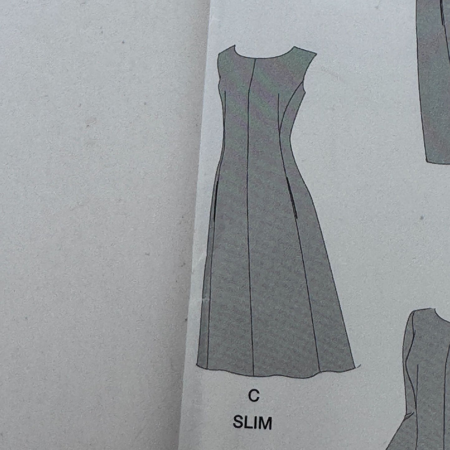 Simplicity Sewing Pattern D0549 Amazing Fit Dress Modern Tailored Pockets Slim Curvy 10-18 Uncut