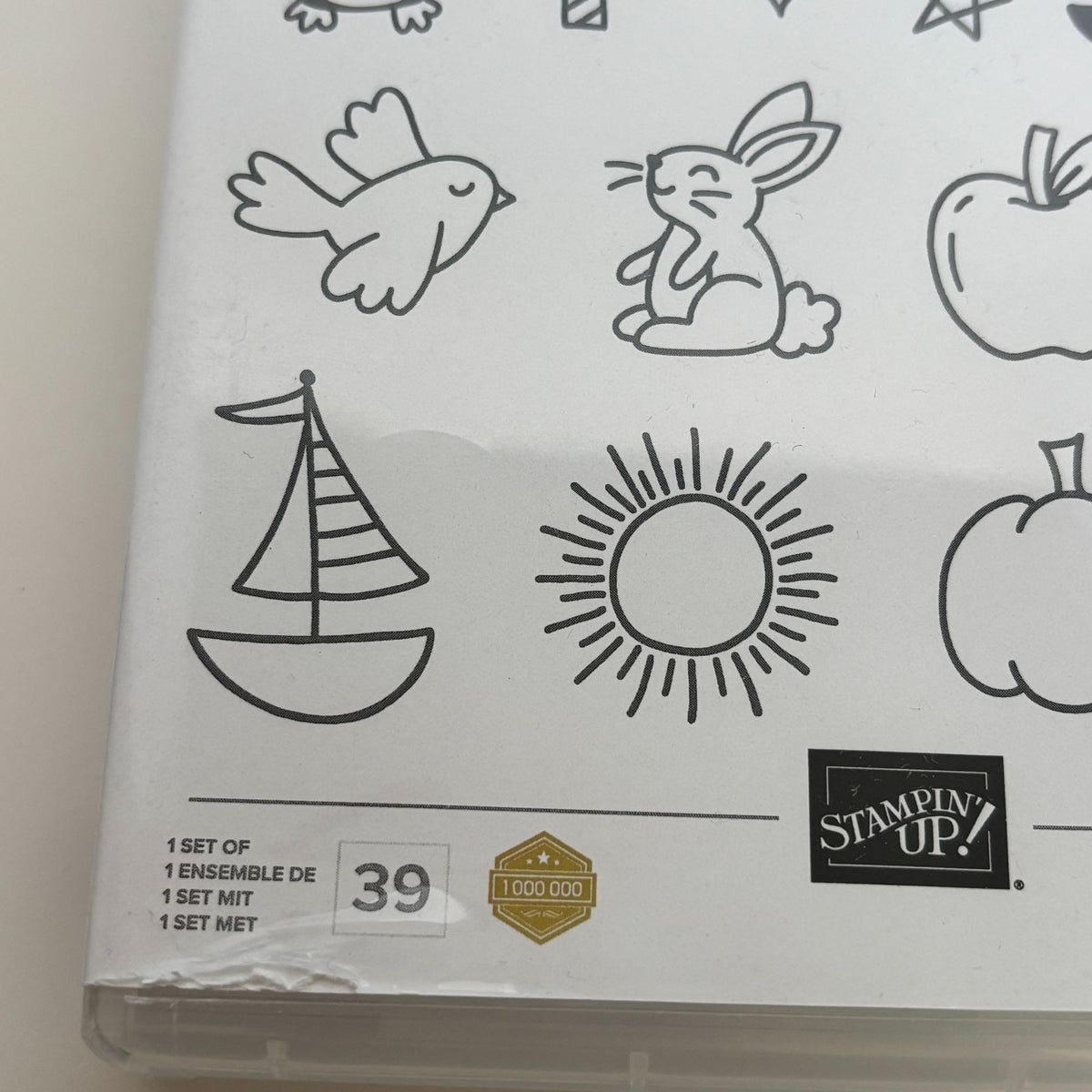 Stampin Up Choose Happy Photopolymer Stamp Set Birthday Holidays Seasons Animals Sentiments Card Making