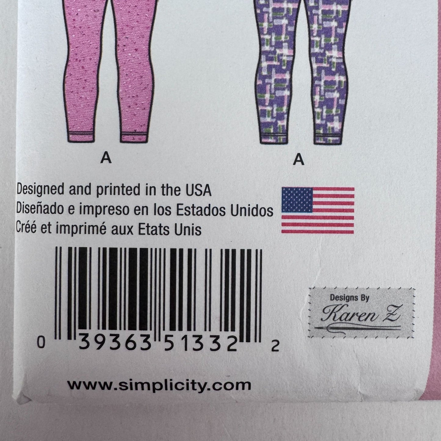 Simplicity Sewing Pattern 1332 Girls Cardigan Top Skirt Leggings 3-8 Uncut Modern Kids Wardrobe