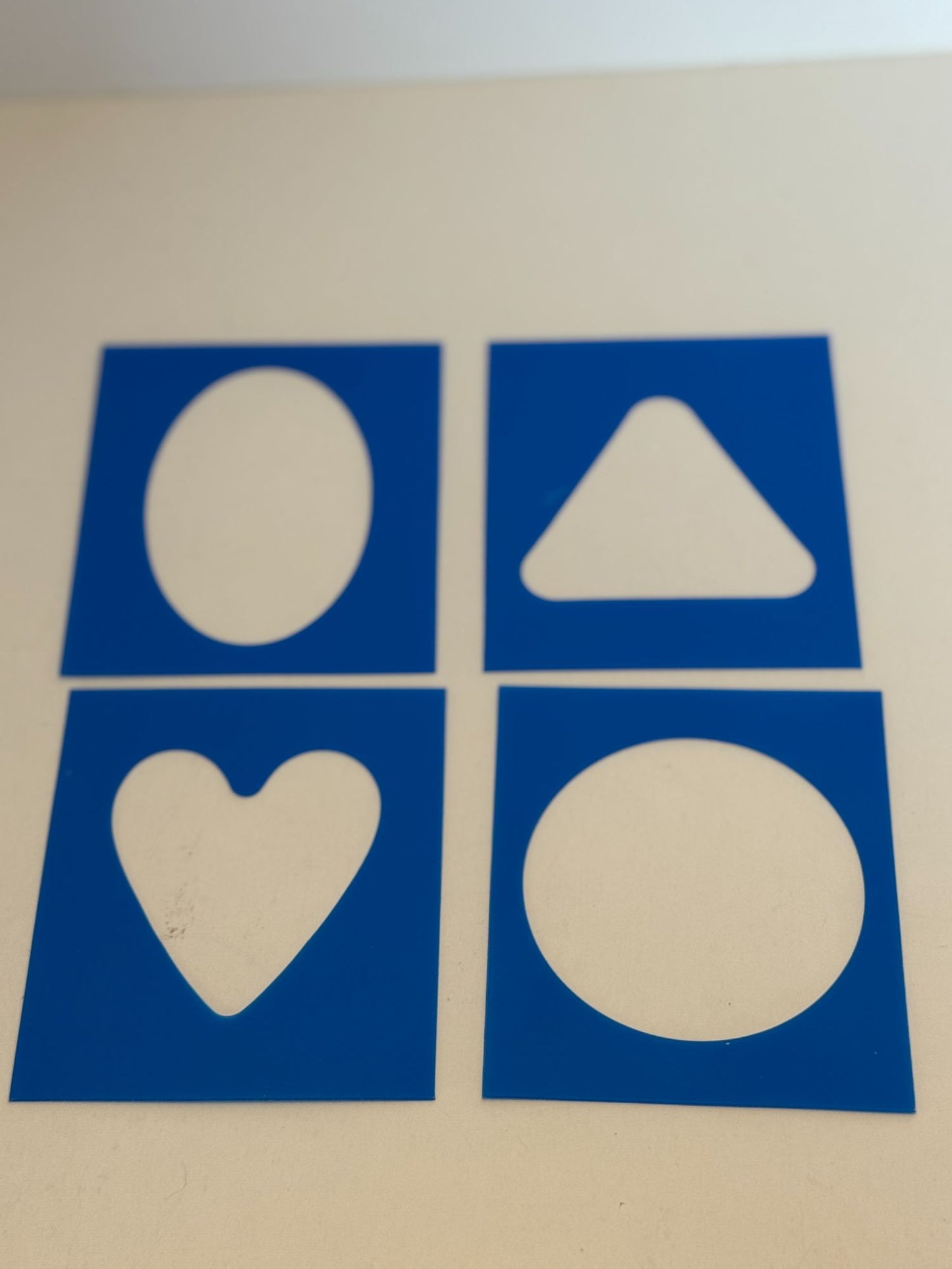 Stampin Up Rubber Stamp and Templates Stencils Just Journaling Lines Shape Heart