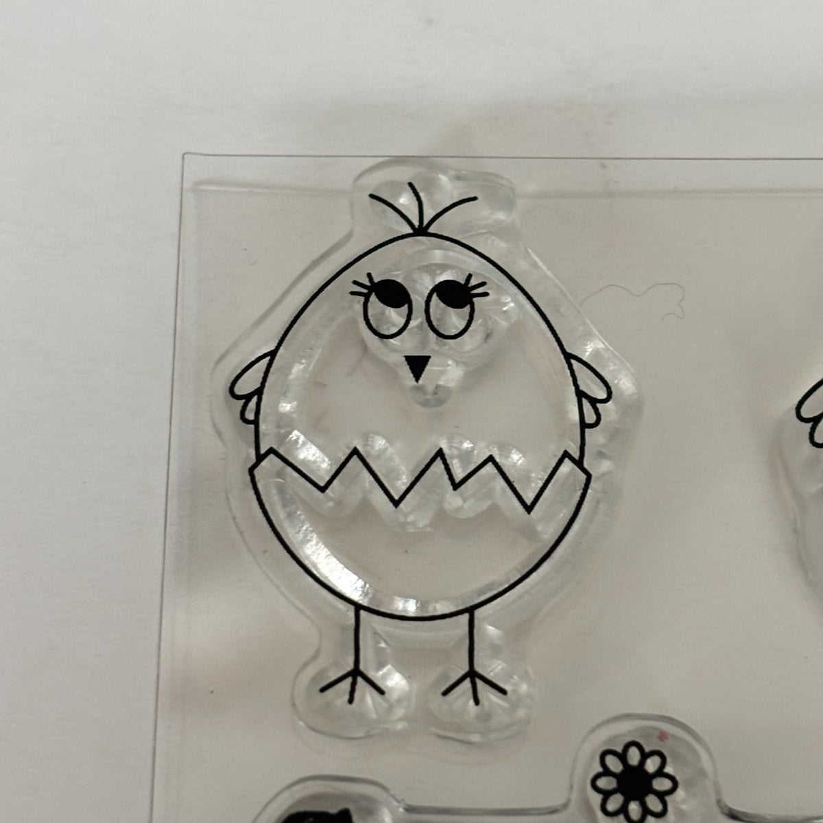 Easter Chick Clear Stamps Eggcellent Chicks Rule You Crack Me Up Egg Puns Cardmaking