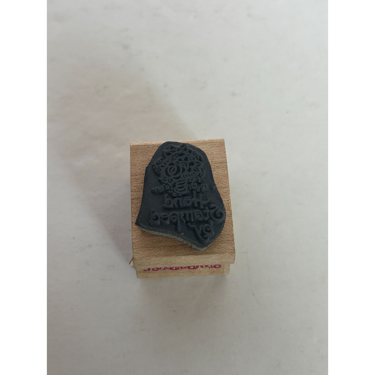 Stampendous Rubber Stamp Hand Stamped By Card Making Stamping Tool Crafter DIY