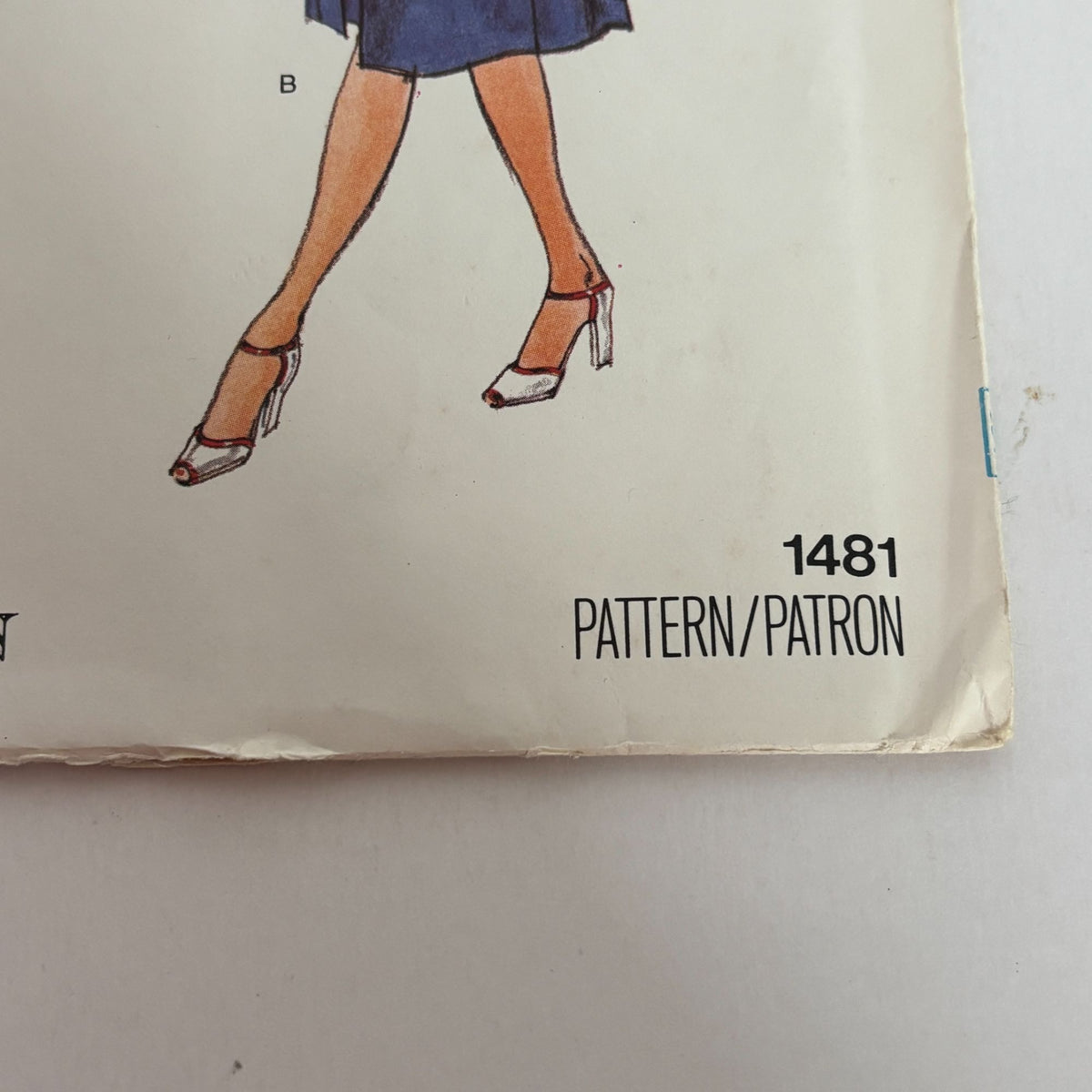 Vogue Paris Original Sewing Pattern 1481 Pierre Balmain Midi Dress 10 Vintage 1970s Uncut