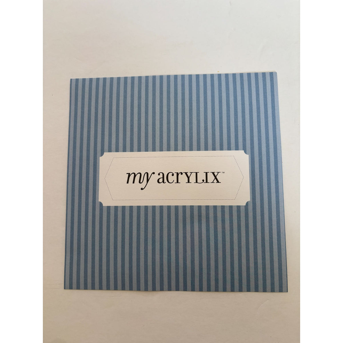 CTMH Clear Stamp Set My Acrylix Solo J Letter Monogram Journal Joking Joy Star