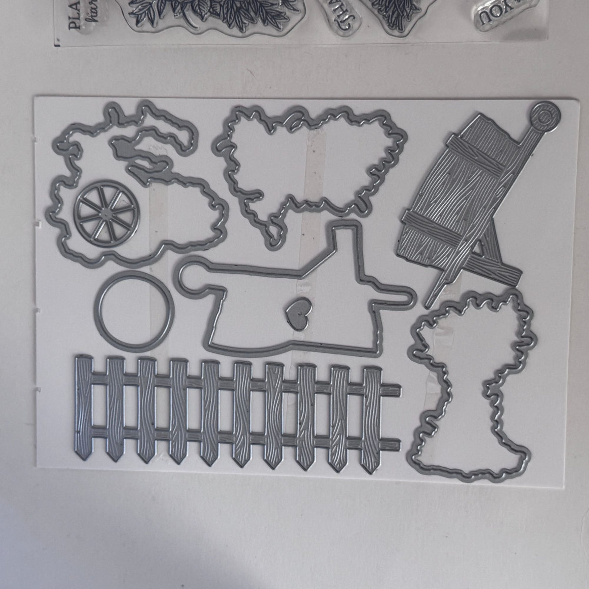 Stampin Up Photopolymer Stamp Set Autumn Goodness with Dies Thanksgiving Harvest Wheelbarrow Cardmaking