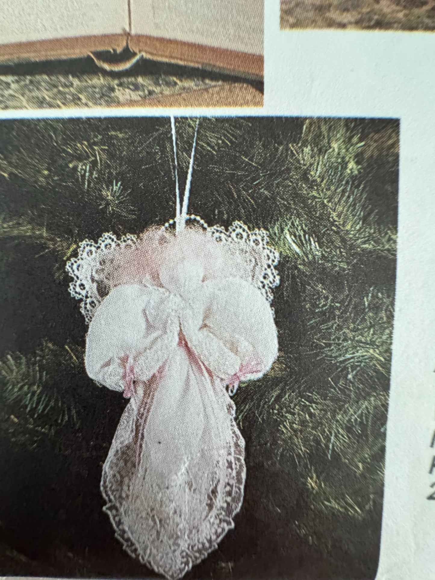 McCalls Sewing Pattern 6608 Angel Doll Heavenly Accents Christmas Ornaments Uncut Fabric Angels