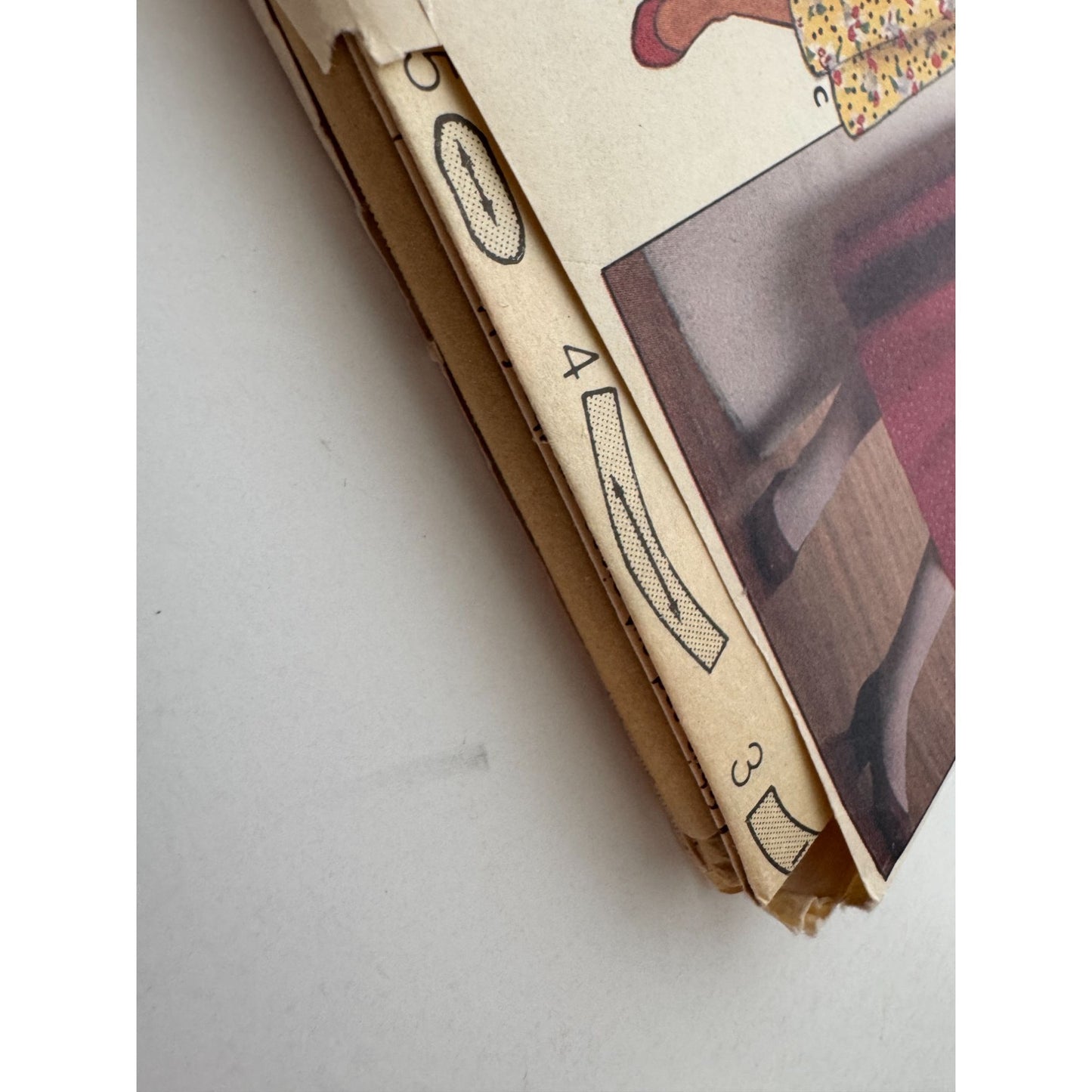 Butterick Sewing Pattern 3016 Prairie Dress Puff Sleeves Lace Trim Vtg 1980s 12