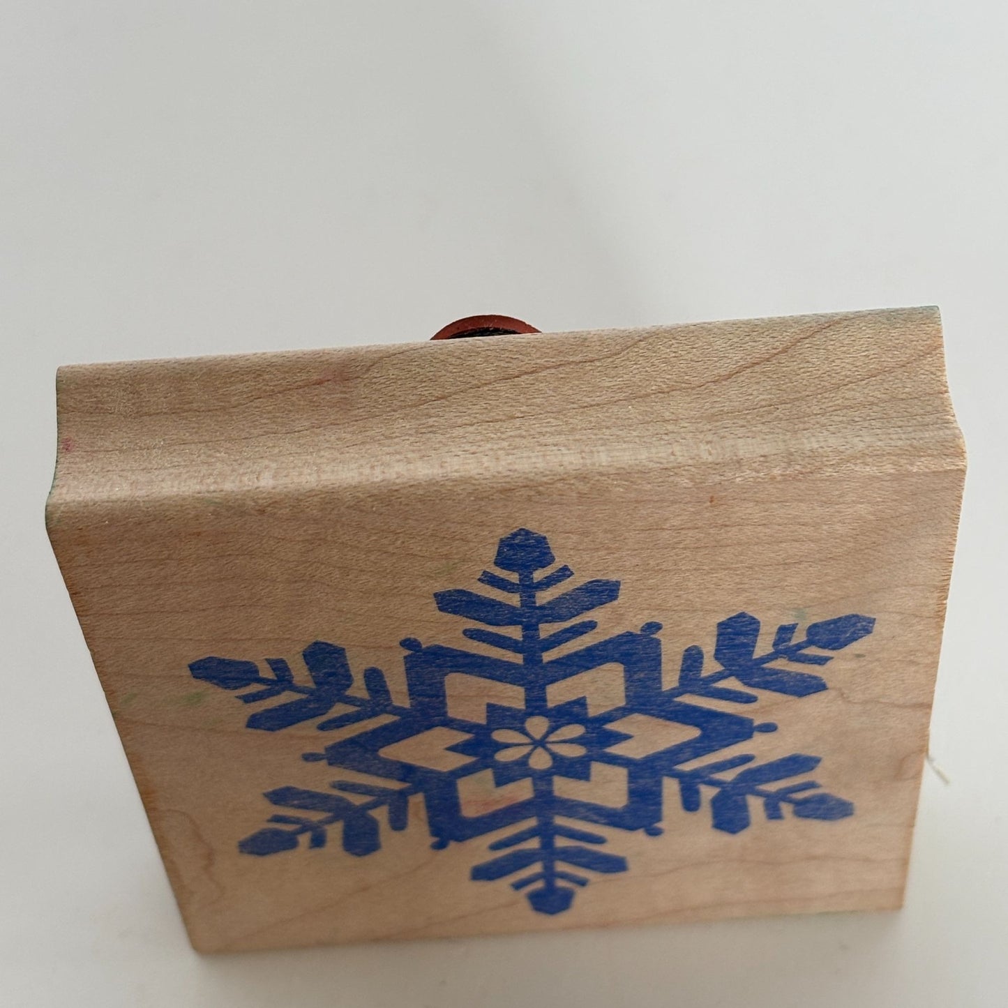 All Night Media Rubber Stamp Bold Snowflake Holidays Christmas Card Making Big