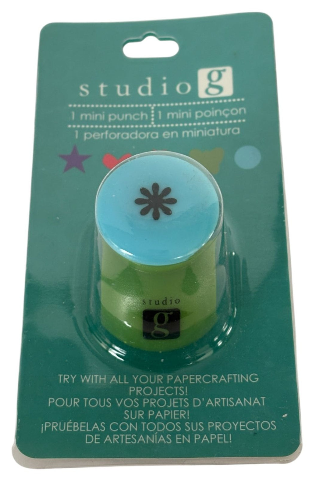 Studio G Mini Paper Punch Daisy Flower Confetti Paper Crafting Spring Small New