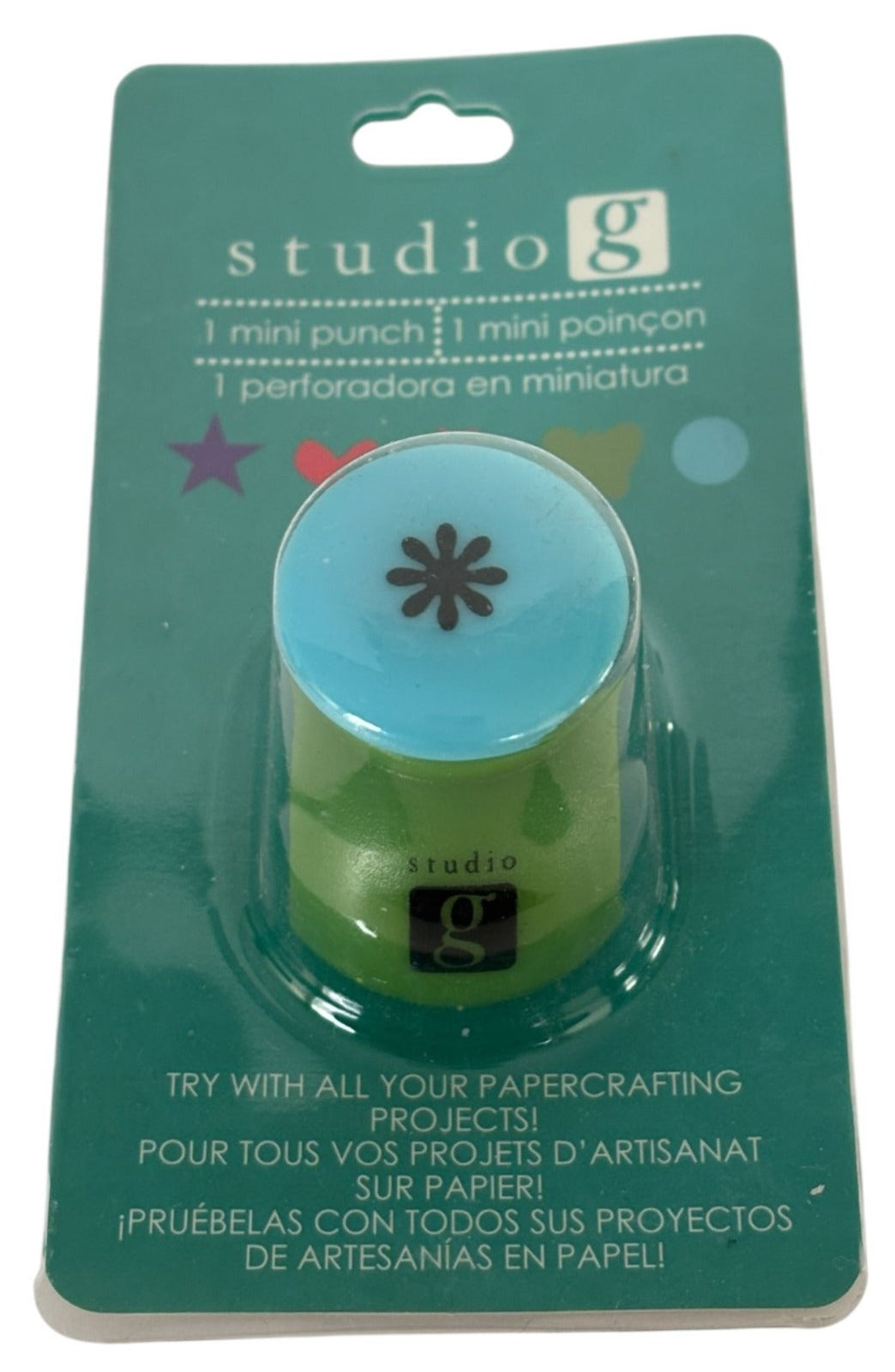 Studio G Mini Paper Punch Daisy Flower Confetti Paper Crafting Spring Small New