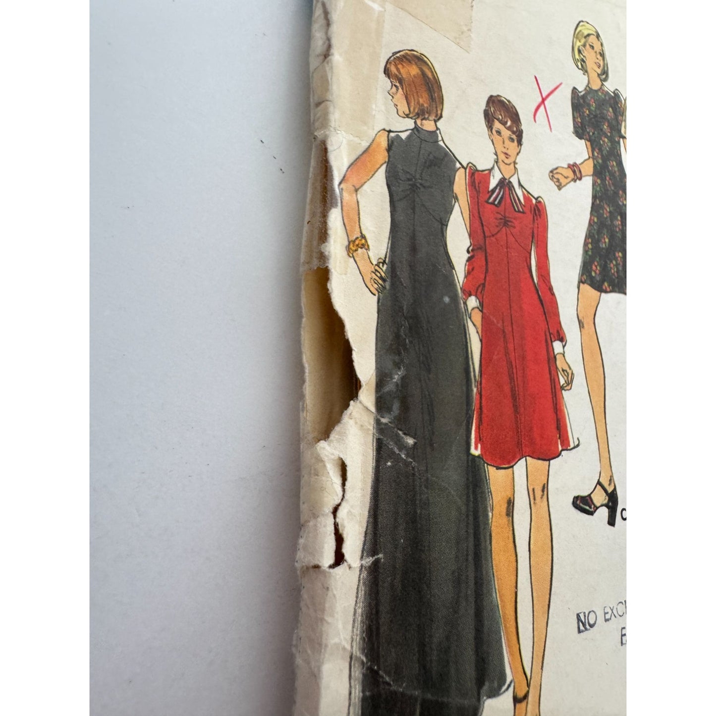 Butterick Sewing Pattern 3434 Slightly Flared Dress Size 14 Bust 36 Uncut 1970s