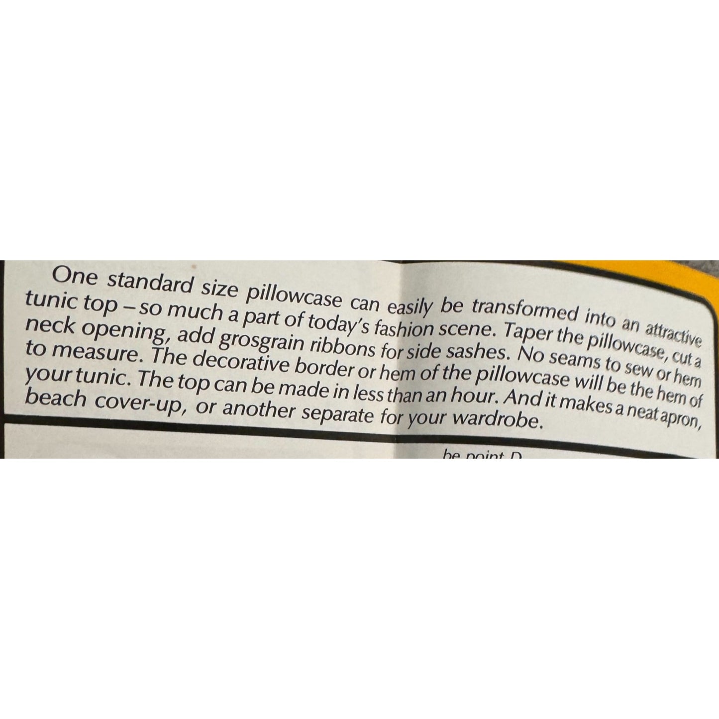 Spring Mills Sewing Patterns Sew Smart with Sheets Tunic Top Drawstring Skirt