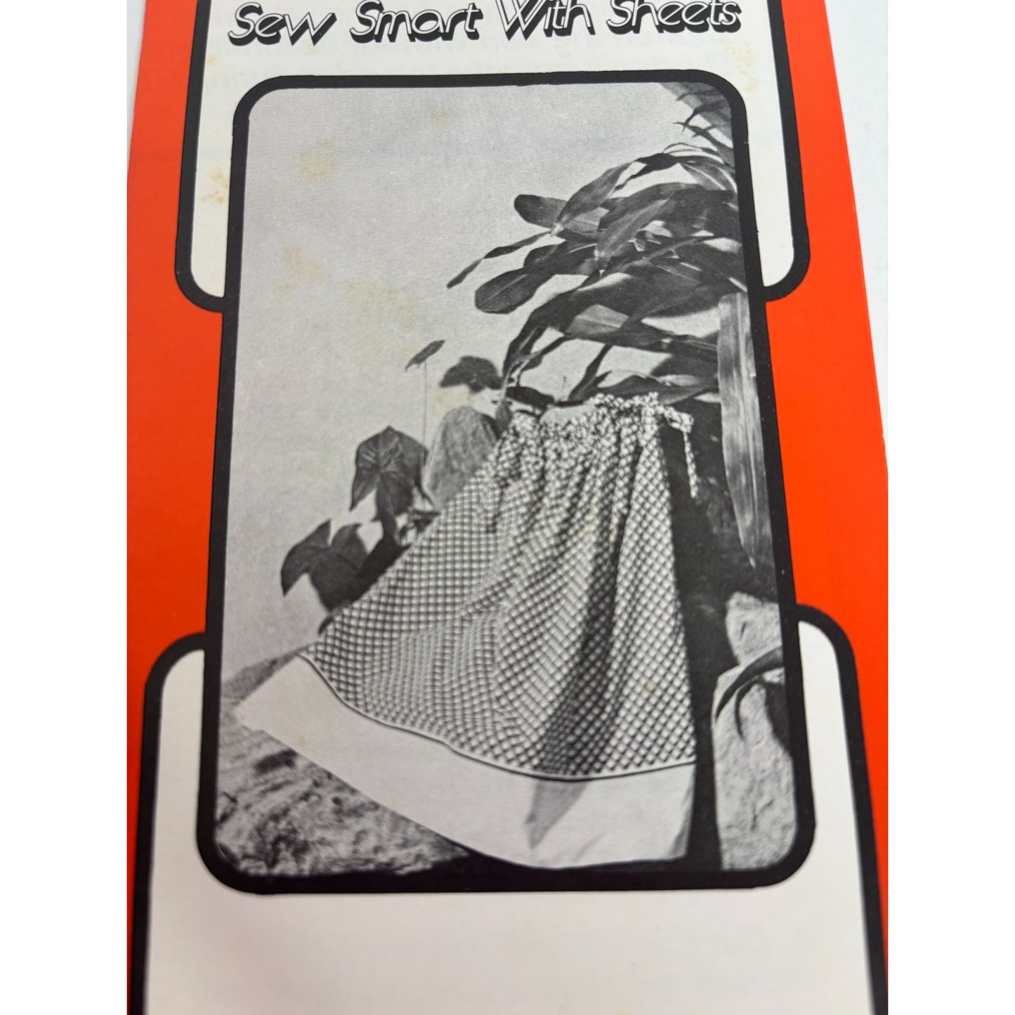 Spring Mills Sewing Patterns Sew Smart with Sheets Tunic Top Drawstring Skirt