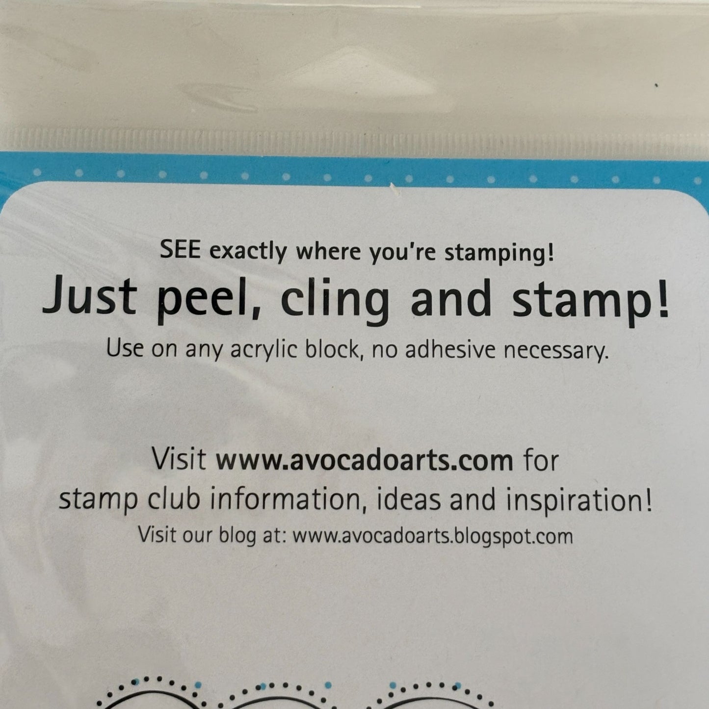 Avocado Arts Clear Photopolymer Stamps Set Hello Friend Socks Phone Retro Cardmaking Telephone Poles
