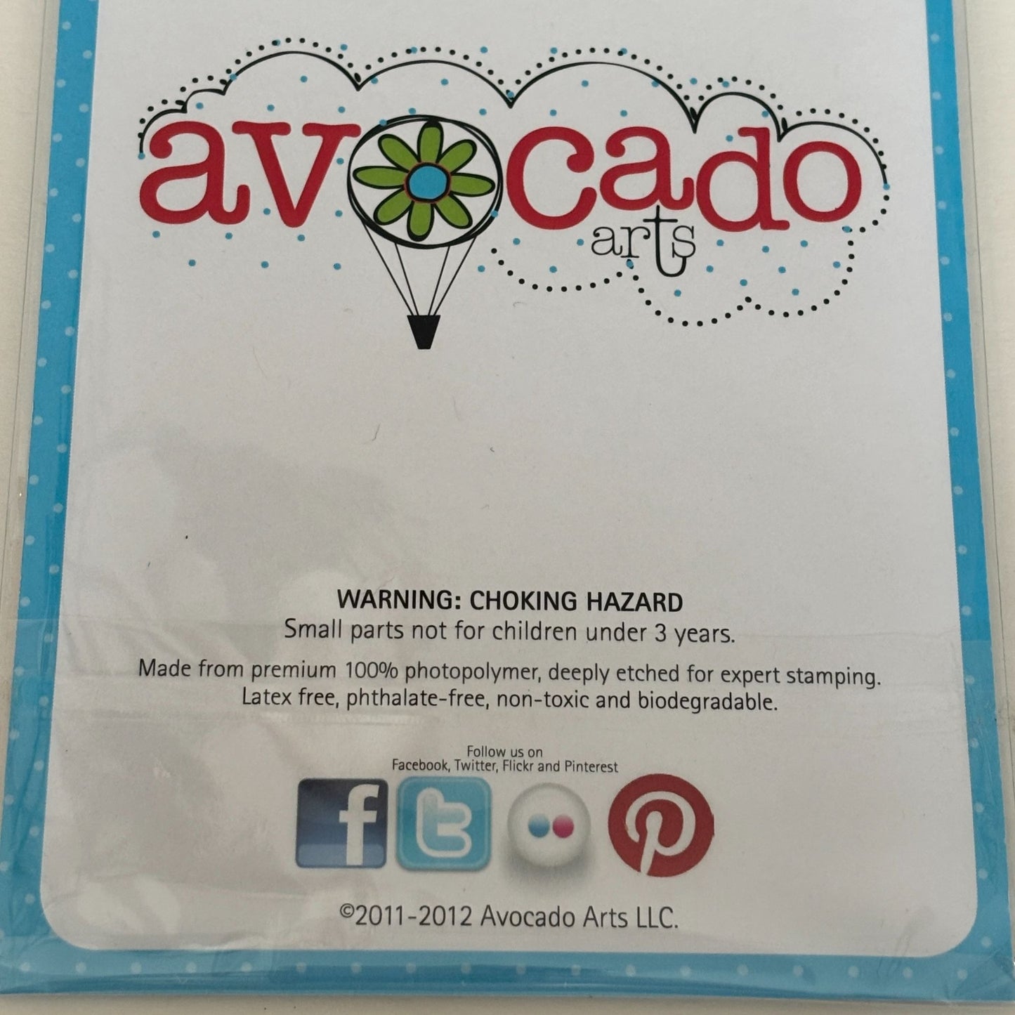 Avocado Arts Clear Photopolymer Stamps Set Hello Friend Socks Phone Retro Cardmaking Telephone Poles