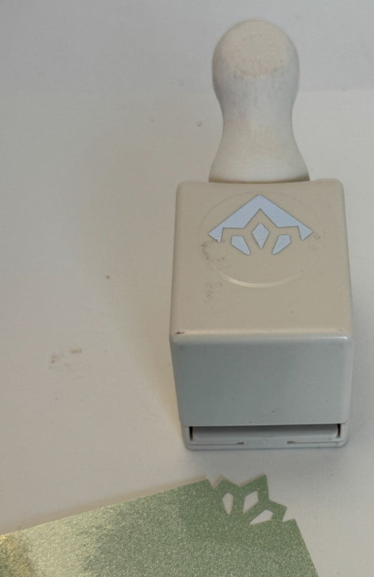 Martha Stewart Paper Punch Cathedral Lace Corner Card Making Craft