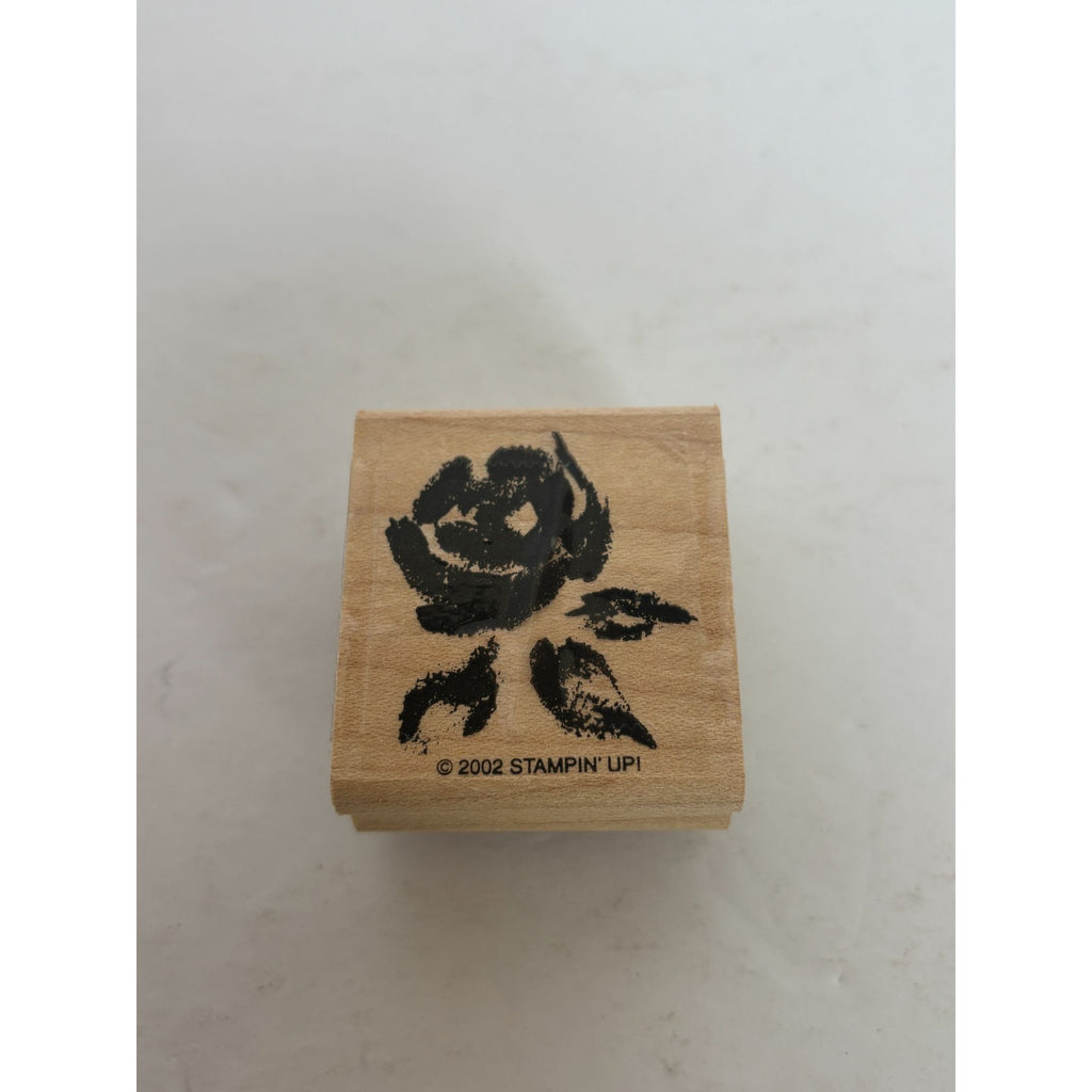 Stampin Up Rubber Stamp Watercolor Rose Flower Mothers Day Garden Card Making