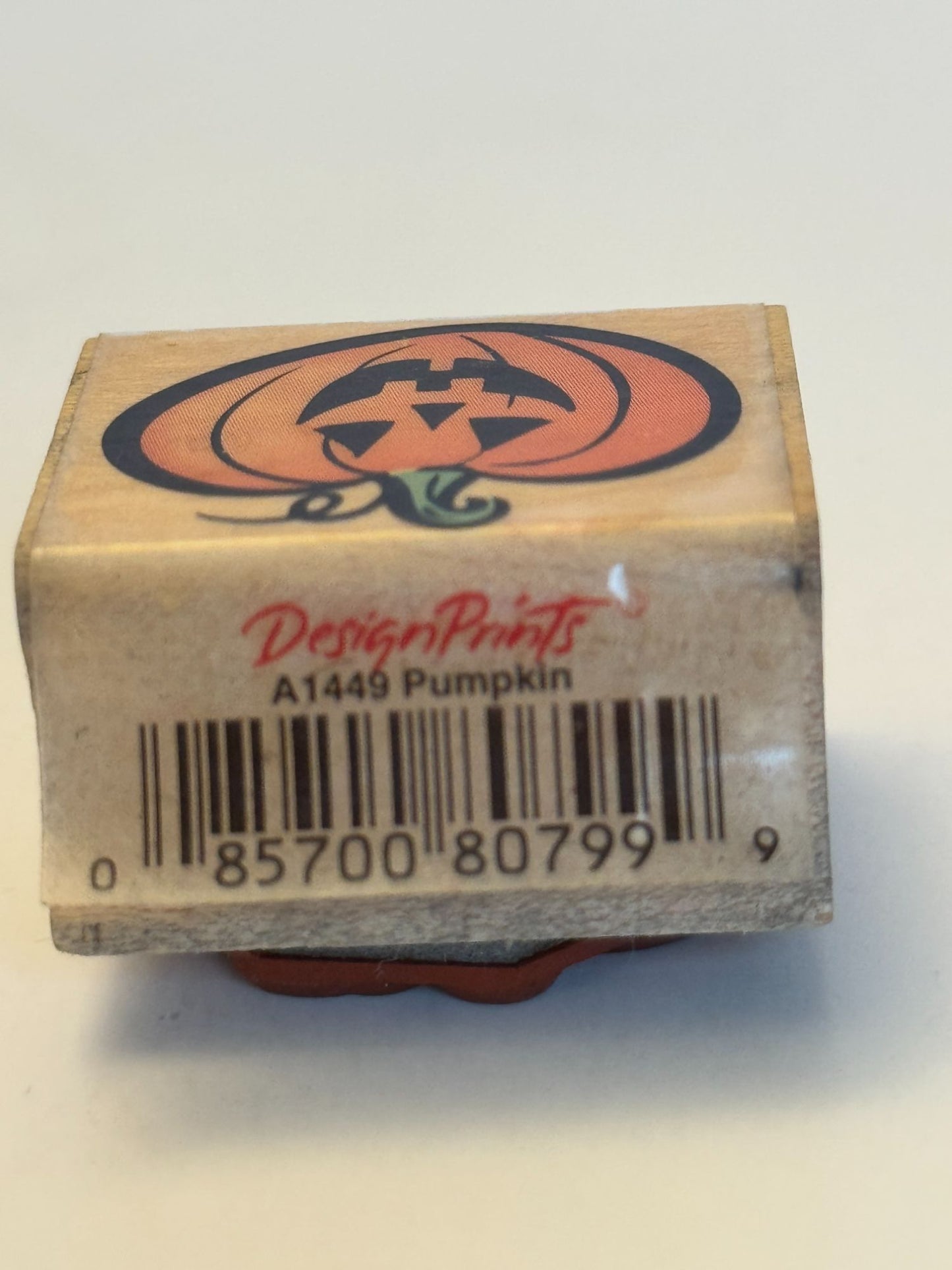 Hero Arts Rubber Stamp Pumpkin Jack-O-Lantern Halloween Craft Card Making Fall