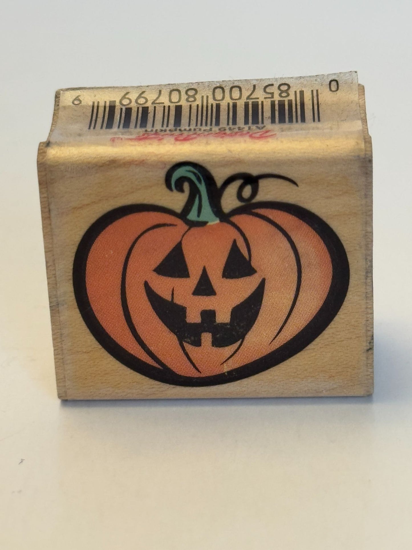 Hero Arts Rubber Stamp Pumpkin Jack-O-Lantern Halloween Craft Card Making Fall