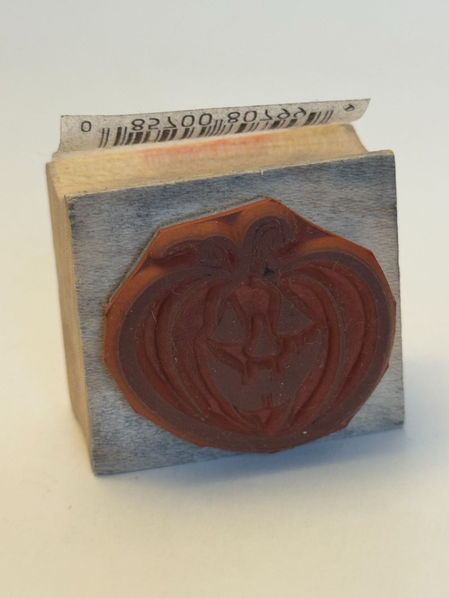 Hero Arts Rubber Stamp Pumpkin Jack-O-Lantern Halloween Craft Card Making Fall