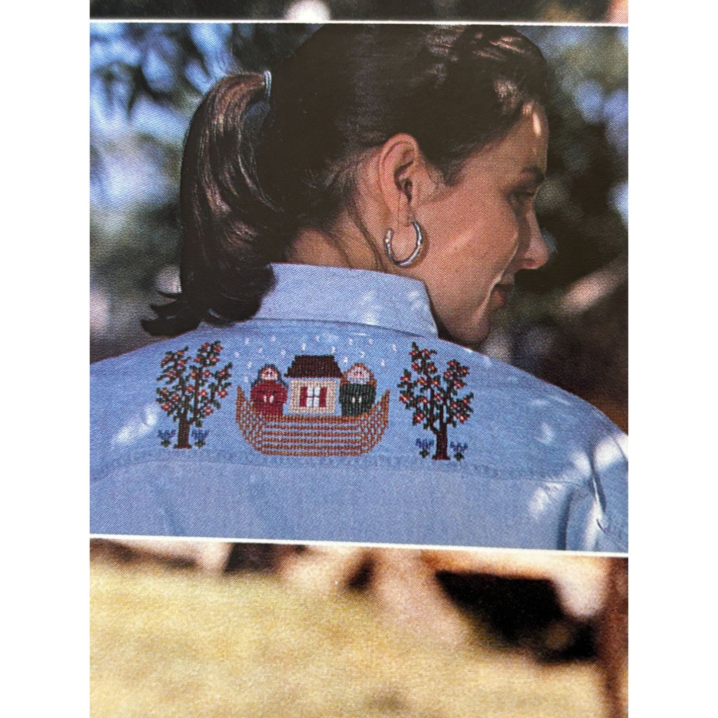 For The Love Of Cross Stitch Magazine March 1993 Chocolate Bandit Noahs Ark Bird