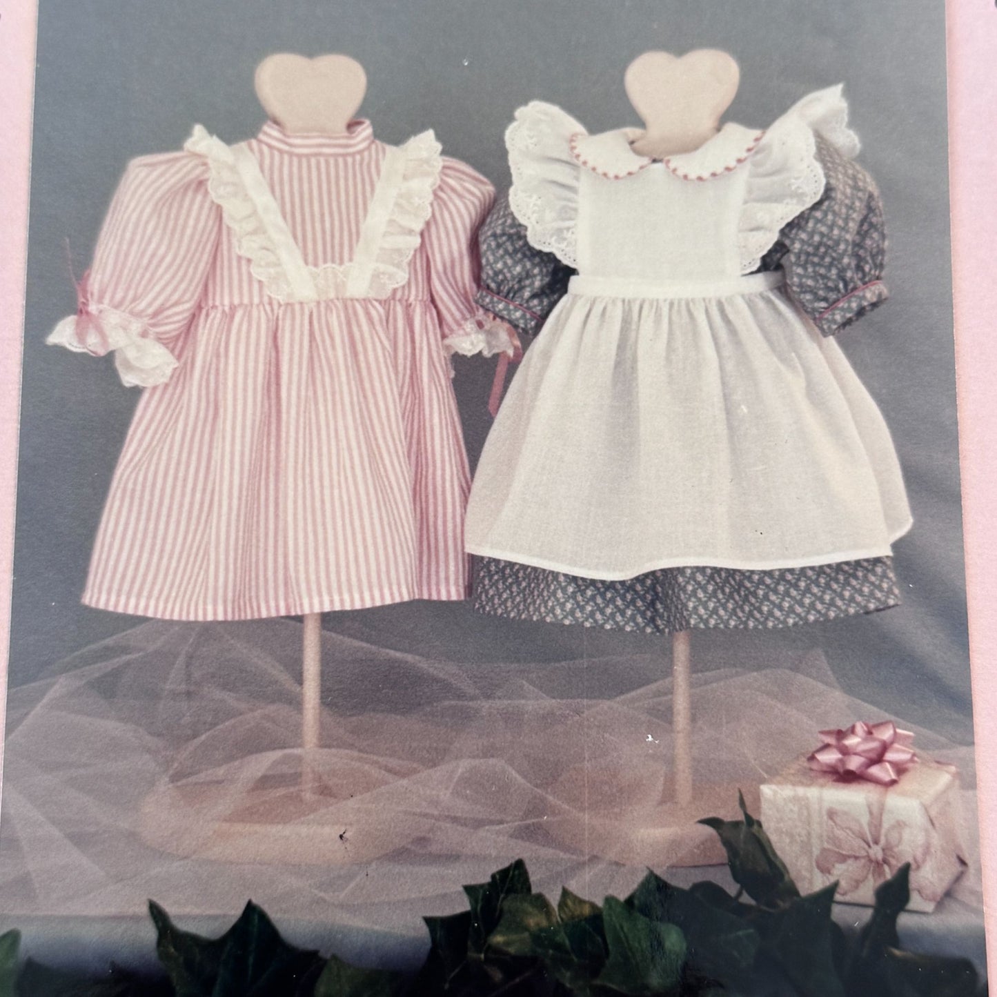 Needleworks By Nancy Sewing Pattern Doll Clothes Clothing Dress Pinafore 18 inch