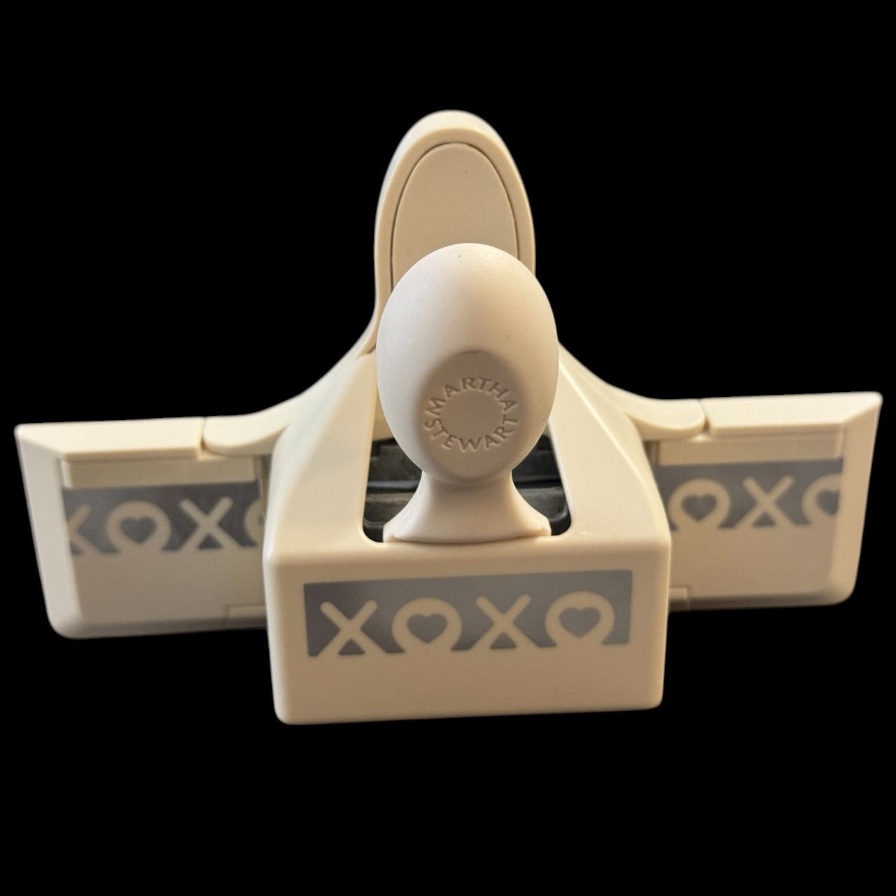 Martha Stewart Edge Punch XOXO Love Hugs Kiss Paper Craft Valentine Card Making