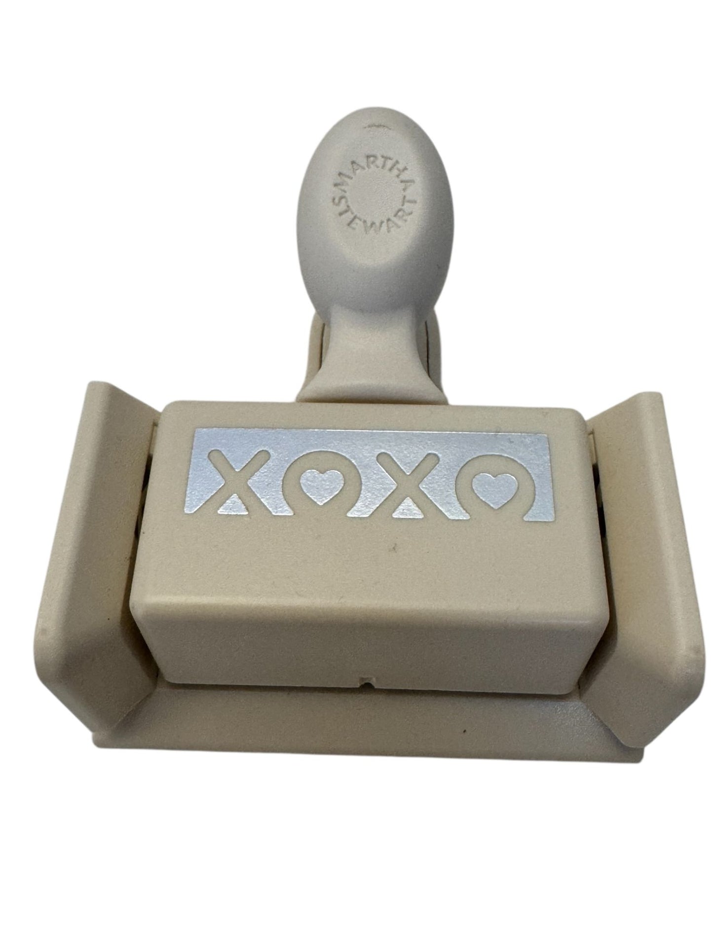 Martha Stewart Edge Punch XOXO Love Hugs Kiss Paper Craft Valentine Card Making