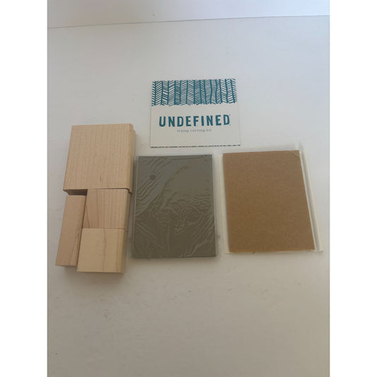 Stampin Up Undefined Stamp Carving Kit For Making DIY Custom Rubber Stamps