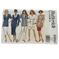 Butterick Sewing Pattern 6800 90s Power Suit Jacket Corporate Core 6-10 UC Easy Minimalist