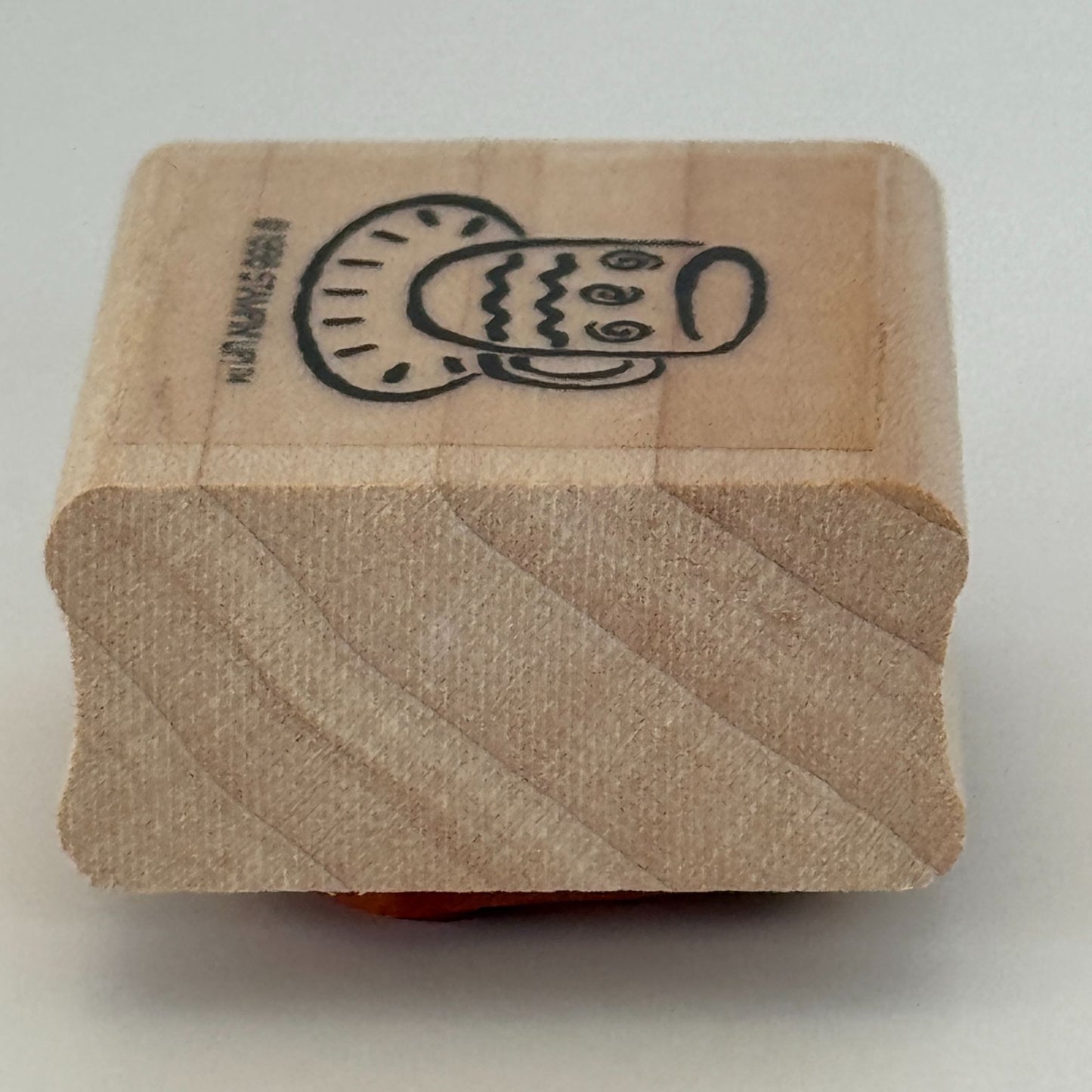 Stampin Up Rubber Stamp Tea Party Invitation Cup Teacup Drink Coffee Cardmaking