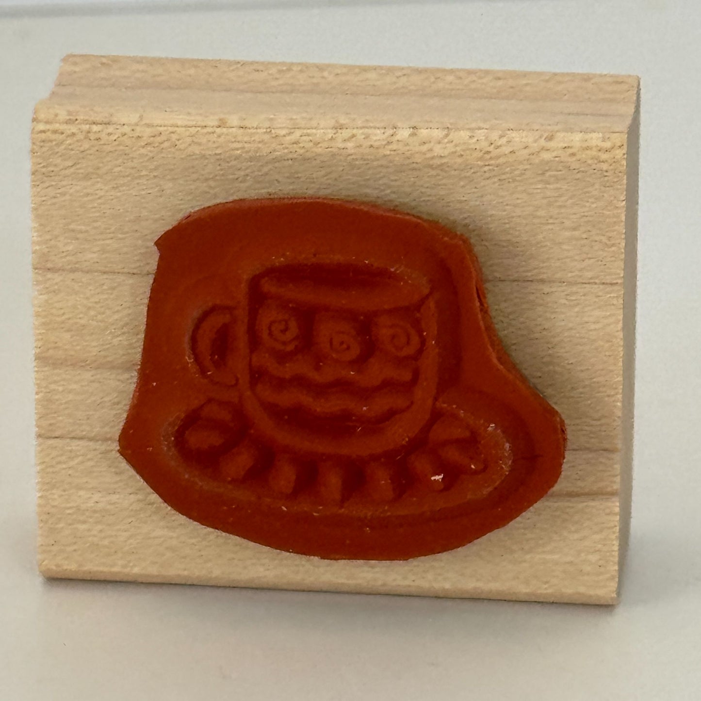 Stampin Up Rubber Stamp Tea Party Invitation Cup Teacup Drink Coffee Cardmaking