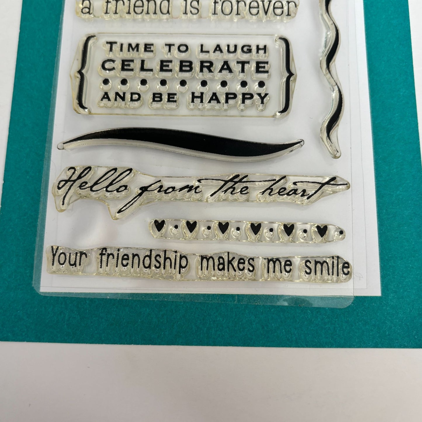 Hero Arts Clear Stamp Sets Friendship Card Making Sentiments Bird Here is a Hug