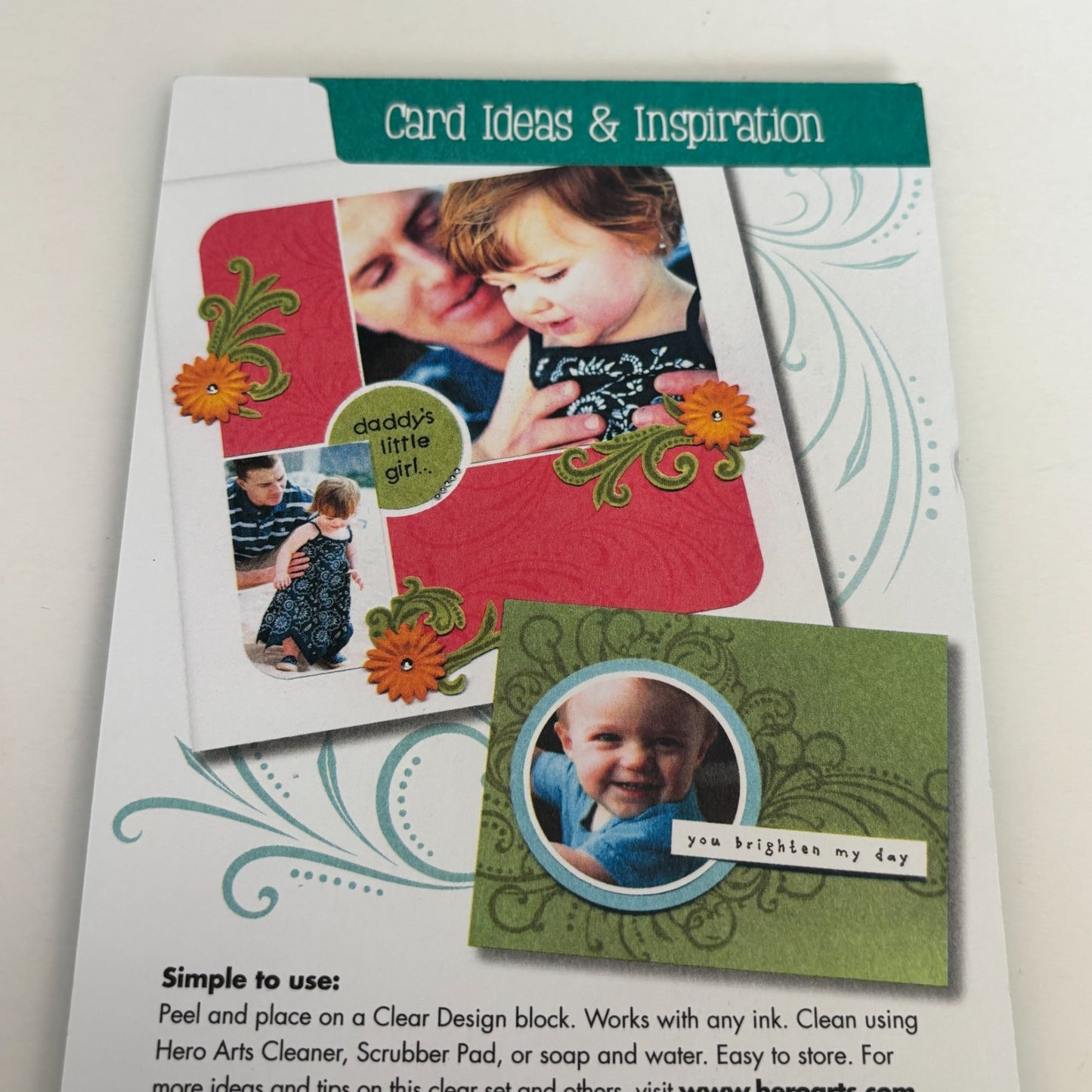 Hero Arts Clear Stamp Sets Friendship Card Making Sentiments Bird Here is a Hug