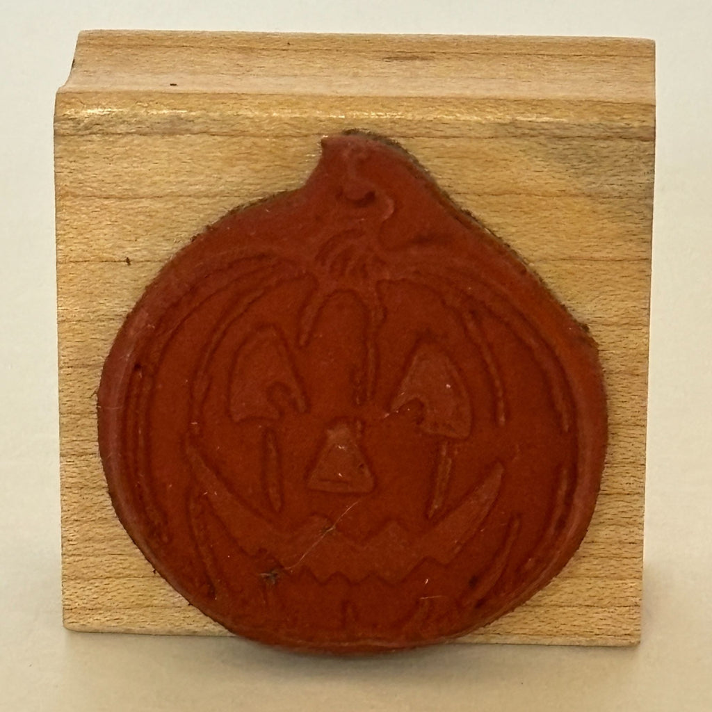 Northwoods Rubber Stamp Jack-O-Lantern Halloween Pumpkin Fall Card Making