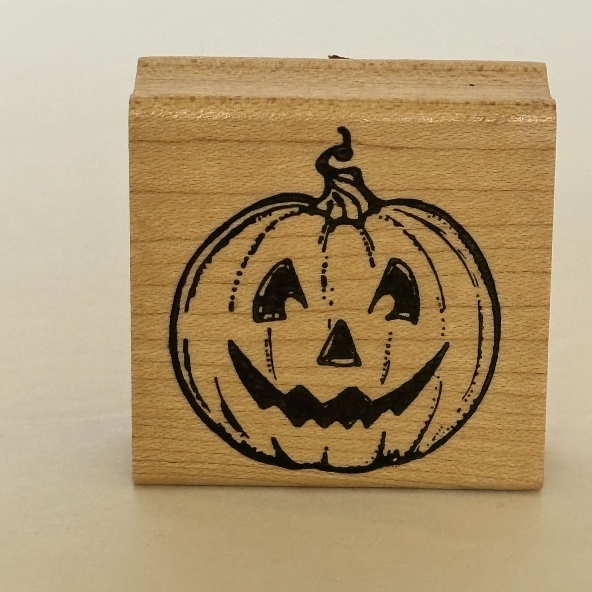 Northwoods Rubber Stamp Jack-O-Lantern Halloween Pumpkin Fall Card Making