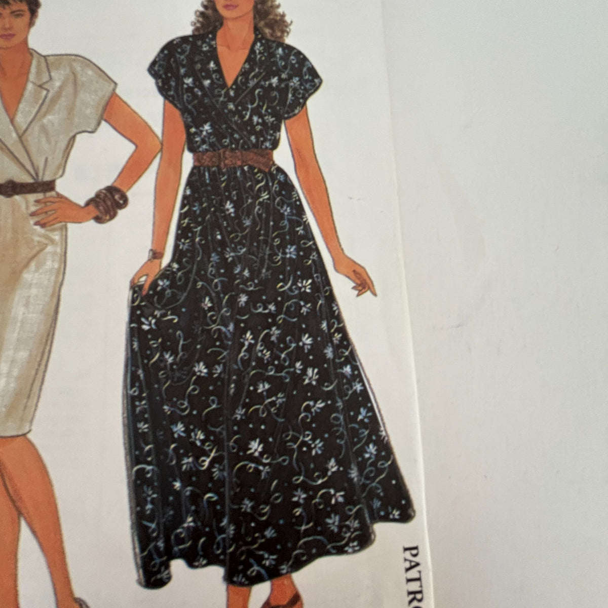 Simplicity Sewing Pattern 9663 Dress Mid-Calf Knee Length 1990s Fashion 10-20 UC