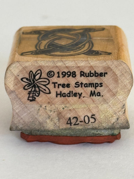 Rubber Tree Stamps Rubber Stamp Celtic Knot Irish St Patricks Day Card Making