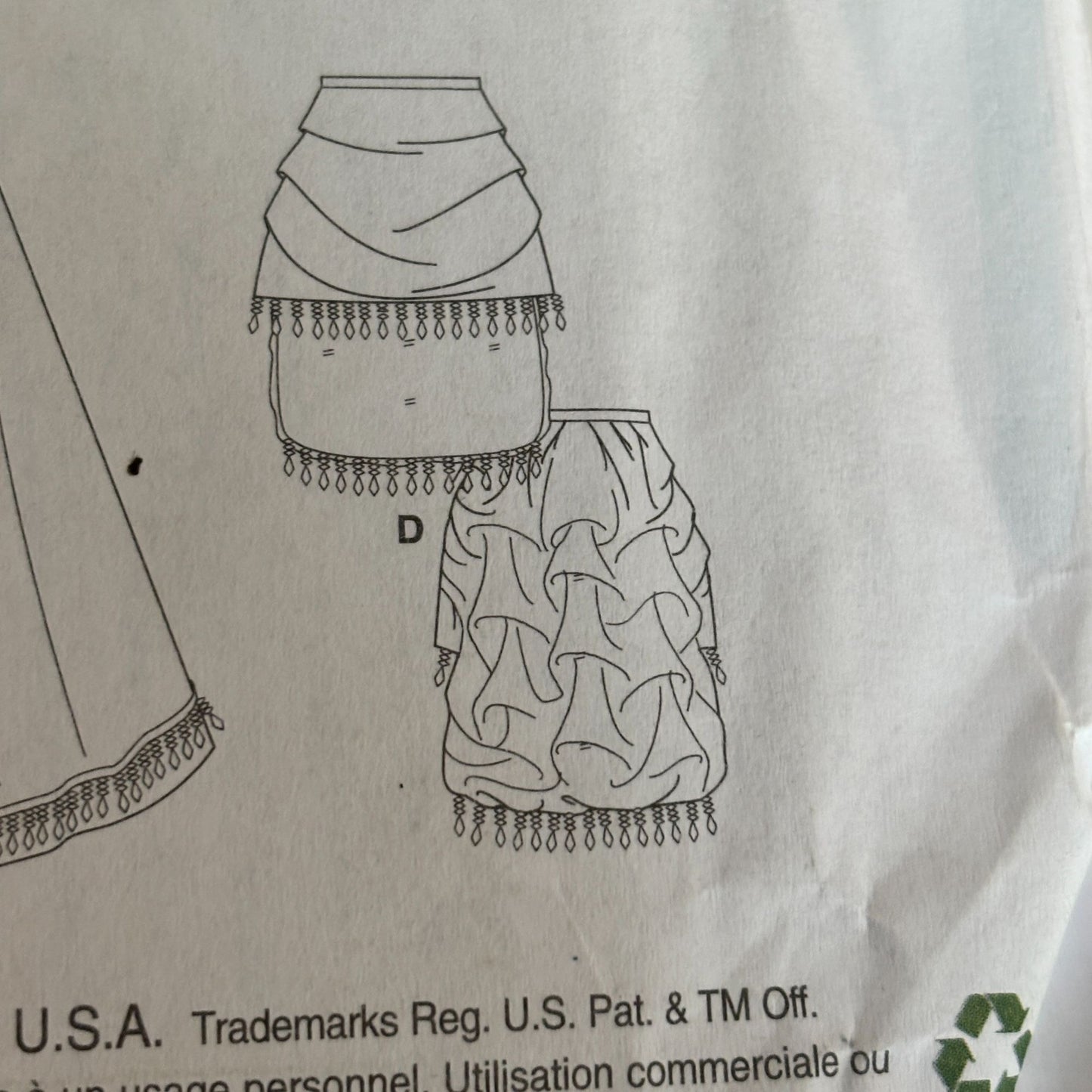 McCalls Sewing Pattern M6911 Steampunk Corset Skirt Bustle Costume Victorian Outfit 14–22 UNCUT