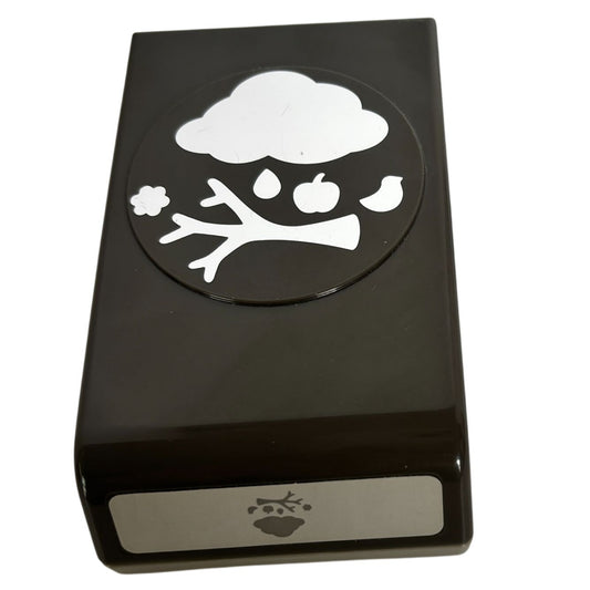 Stampin Up Slim Paper Punch Tree Builder Apple Bird Crafting Card Making Cloud