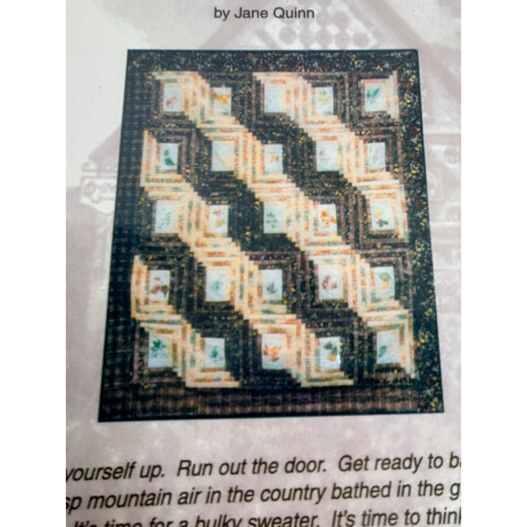 Autumn in the Bridger Mountains Quilt Pattern Jane Quinn Quilting in the Country