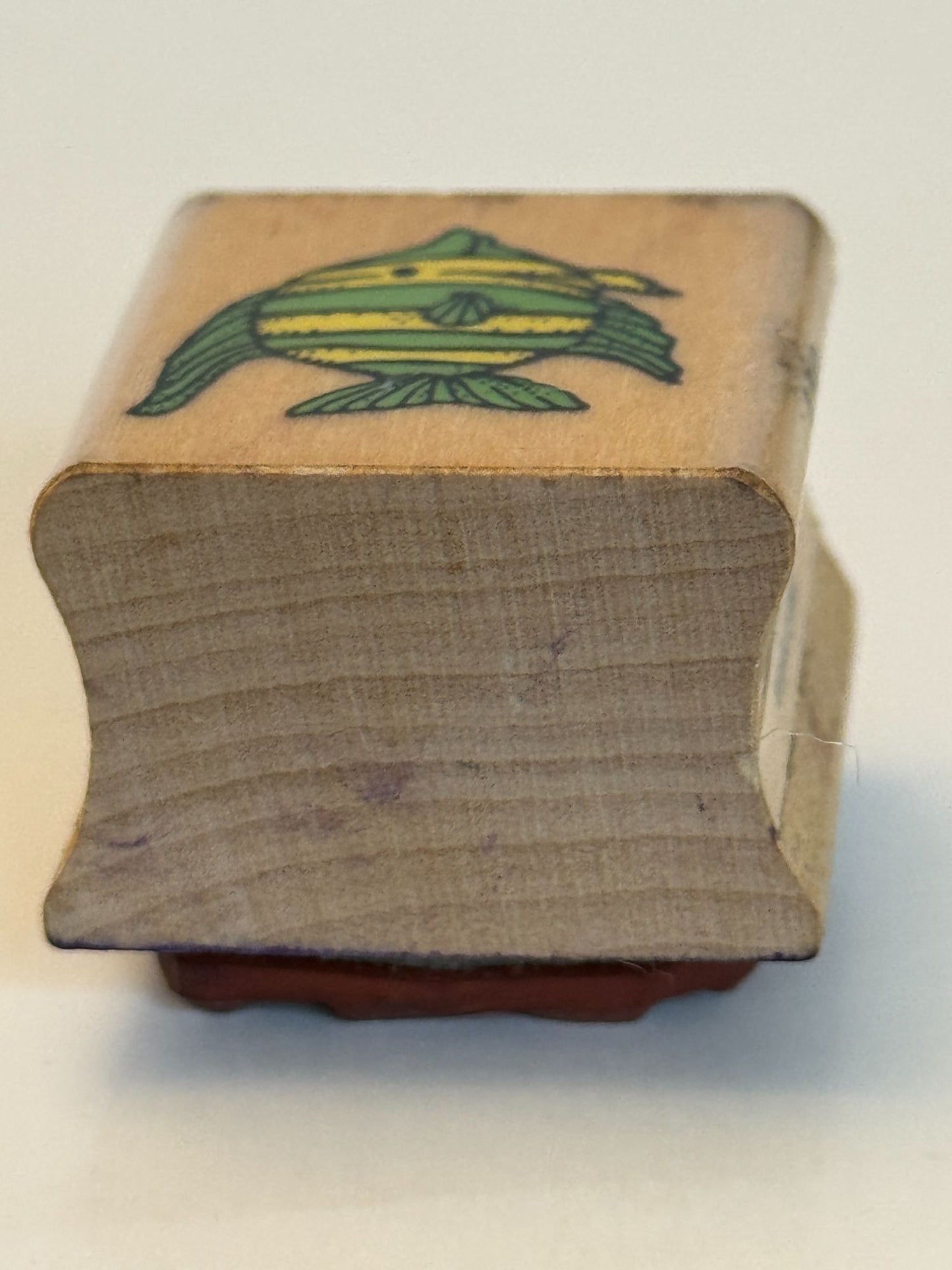 Hero Arts Rubber Stamp Angel Fish Tropical Card Making Animal Craft Wood Mounted