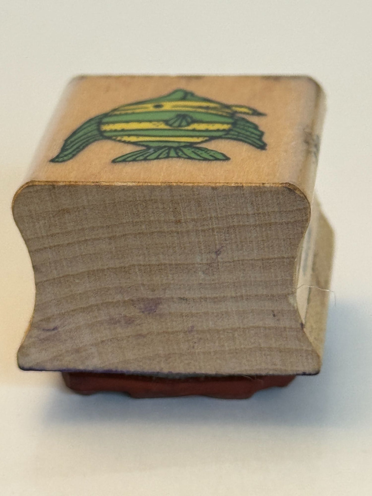 Hero Arts Rubber Stamp Angel Fish Tropical Card Making Animal Craft Wood Mounted