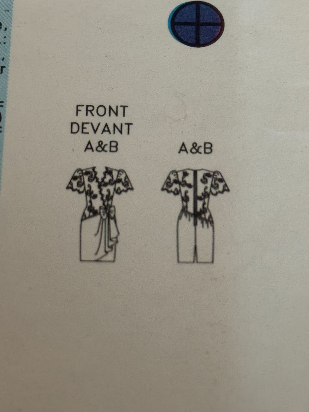 Butterick Sewing Pattern 5697 Evening Dress Formal Knee Length 12 14 16 UC 1990s